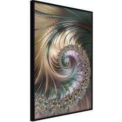 Arkiio Affisch Fractal Swirl [Poster] 30x45 Poster